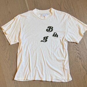 Anine Bing Cream T-Shirt